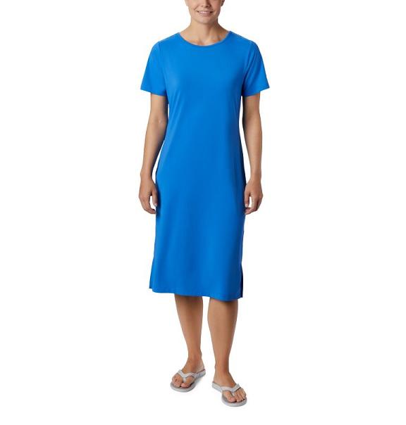 Columbia Pine Street Dresses Blue For Women's NZ48295 New Zealand